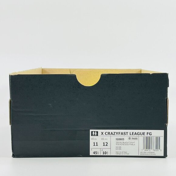 Adidas X Crazyfast League FG \'Solar Yellow\' IG0605 Soccer Cleats Multi SIze main image 5